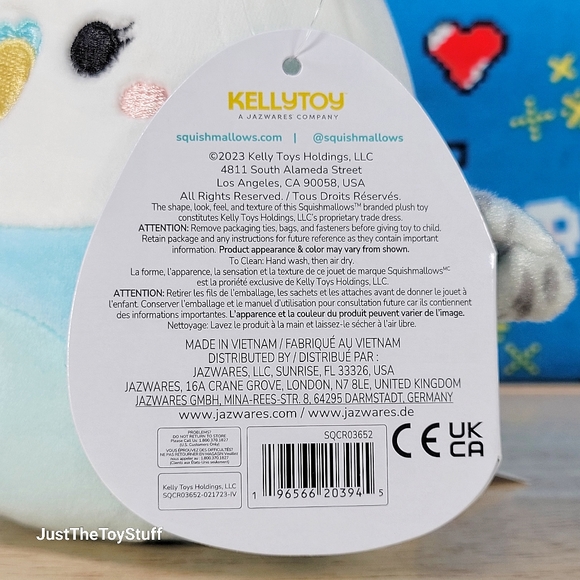 Squishmallow Tyco the Parakeet 5" UltraSoft Stuffed Animal Toy Plush NWT - Picture 6 of 6